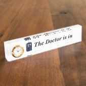 医者は印にあります デスクネームプレート (側面)