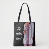 医者は女医だ トートバッグ (正面)