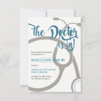 医者への第一歩 案内状