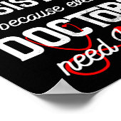 医者も必要だから私は医療助手だ ポスター (角)