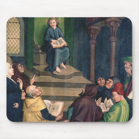 医者を持つイエス・キリスト マウスパッド (正面)