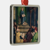 医者を持つイエス・キリスト メタルオーナメント (右)