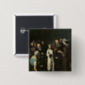 医者を持つイエス・キリスト 缶バッジ (正面&裏面)