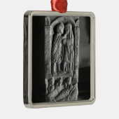 医者を描写する葬式のstela メタルオーナメント (右)
