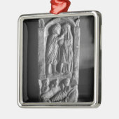 医者を描写する葬式のstela メタルオーナメント (左)