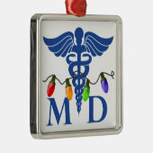 医者クリスマスの照明のオーナメント メタルオーナメント (右)