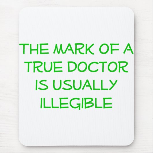 医者マウスパッド マウスパッド (正面)