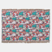 医者及び外科医パターン スローブランケット (正面)