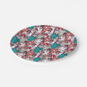 医者及び外科医パターン ペーパープレート (アングル)