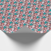 医者及び外科医パターン ラッピングペーパー (角)