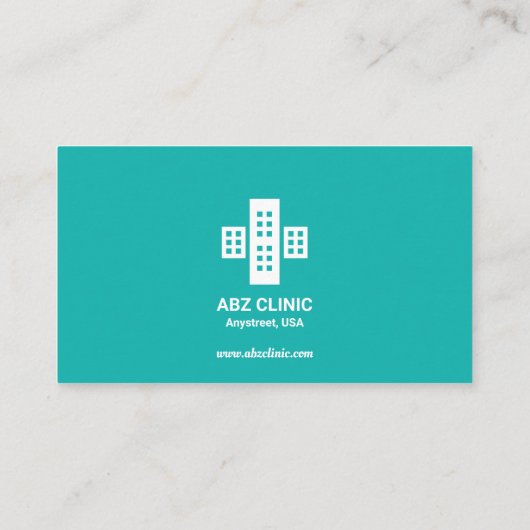 医者名刺 名刺 (裏面)