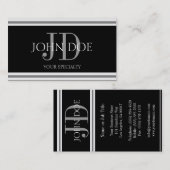 医者横のB/B 名刺 (正面/裏面)