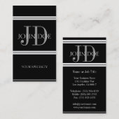 医者縦B/B 名刺 (正面/裏面)