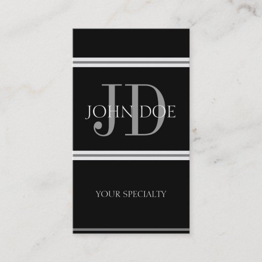 医者縦B/B 名刺 (正面)