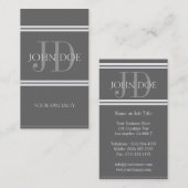 医者縦DG/DG 名刺 (正面/裏面)