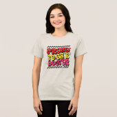 医者誇りを持ったのレトロ トライブレンドＴシャツ (正面全面)