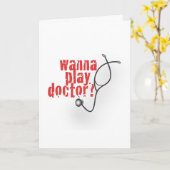 医者遊に? カード (黄色い花)