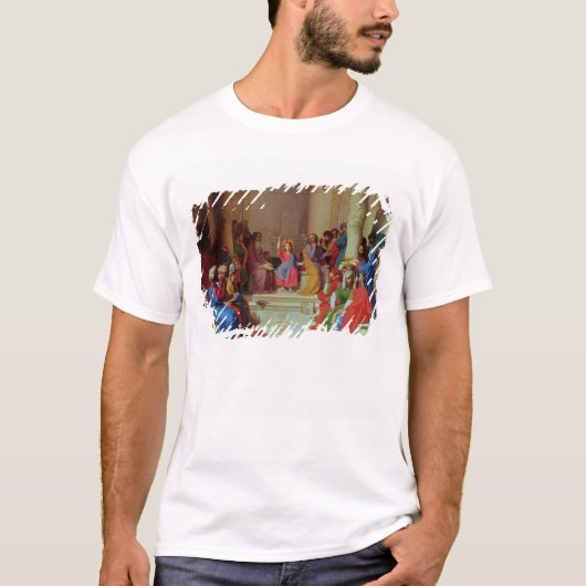 医者間のイエス・キリスト、1862年 Tシャツ (正面)