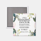 医者離れの贈り物さよなら感謝 マグネット (正面/裏面)