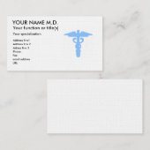 医者1 名刺 (正面/裏面)