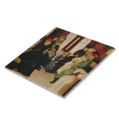 医者(パネルの油)間のキリスト タイル (側面)