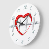 医者 ラージ壁時計 (傾斜)