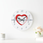 医者 ラージ壁時計 (ホーム)