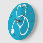 医者 ラージ壁時計 (傾斜)