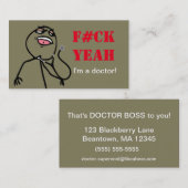 医者 名刺 (正面/裏面)