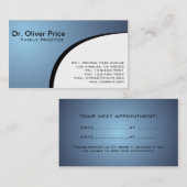 医者-名刺 予約カード (正面/裏面)