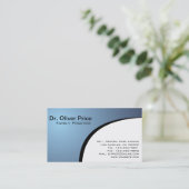 医者-名刺 予約カード (スタンド正面)