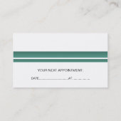 医者-名刺 予約カード (裏面)