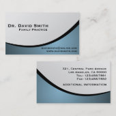 医者-名刺 名刺 (正面/裏面)