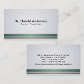 医者-名刺 名刺 (正面/裏面)