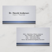 医者-名刺 名刺 (正面/裏面)