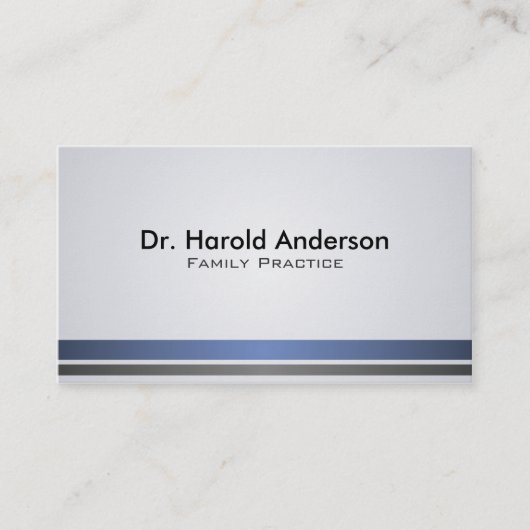 医者-名刺 名刺 (正面)