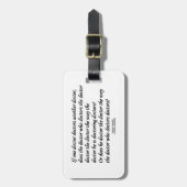 医者(早口言葉) Doctoring Another博士 ラゲッジタグ (正面縦)