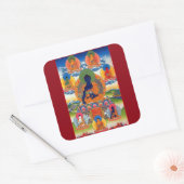 医薬仏チベット仏教美術 スクエアシール (封筒)