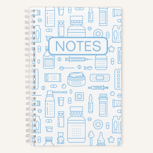 医薬医薬品 ノートブック (正面)