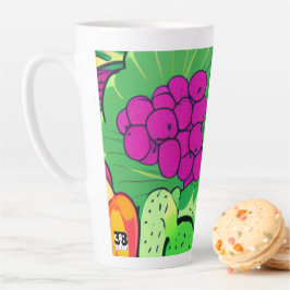 医薬品のコレクションとしての食品 カフェラテマグ