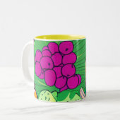 医薬品のコレクションとしての食品 ツートーンマグカップ (正面左)