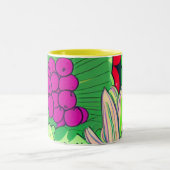 医薬品のコレクションとしての食品 ツートーンマグカップ (中央)