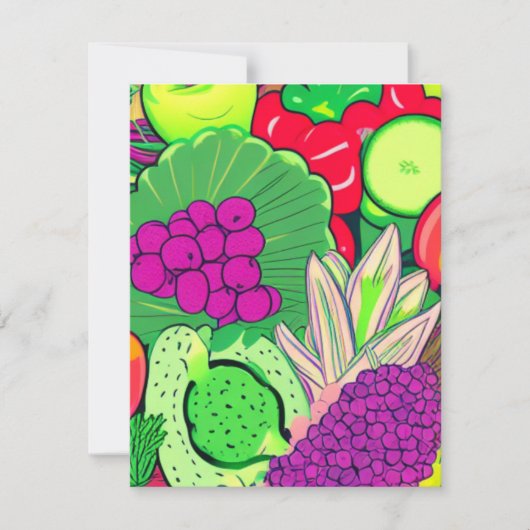 医薬品のコレクションとしての食品 ノートカード (正面)