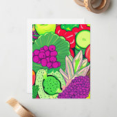 医薬品のコレクションとしての食品 ノートカード (正面/裏面インサイチュ)