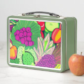 医薬品のコレクションとしての食品 メタルランチボックス (インサイチュ)