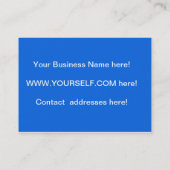 医薬品の名刺 名刺 (裏面)