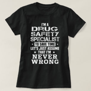 医薬品安全専門医 Tシャツ