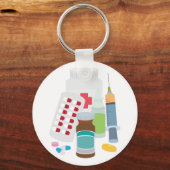 医薬品 キーホルダー (裏面)