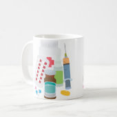 医薬品 コーヒーマグカップ (正面左)