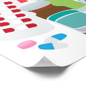 医薬品 ポスター (角)